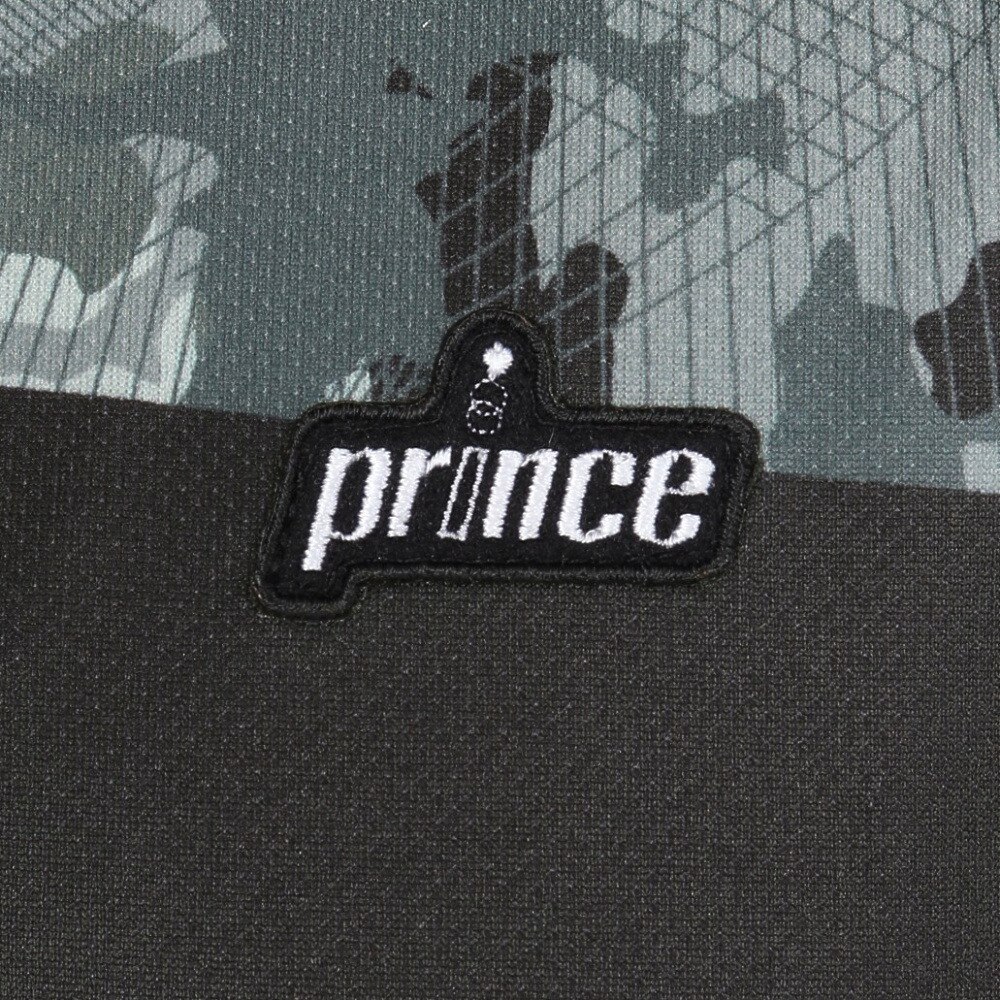 プリンス（PRINCE）（メンズ）【新商品】テニスウェア ゲームシャツ MS5014 165 BLK