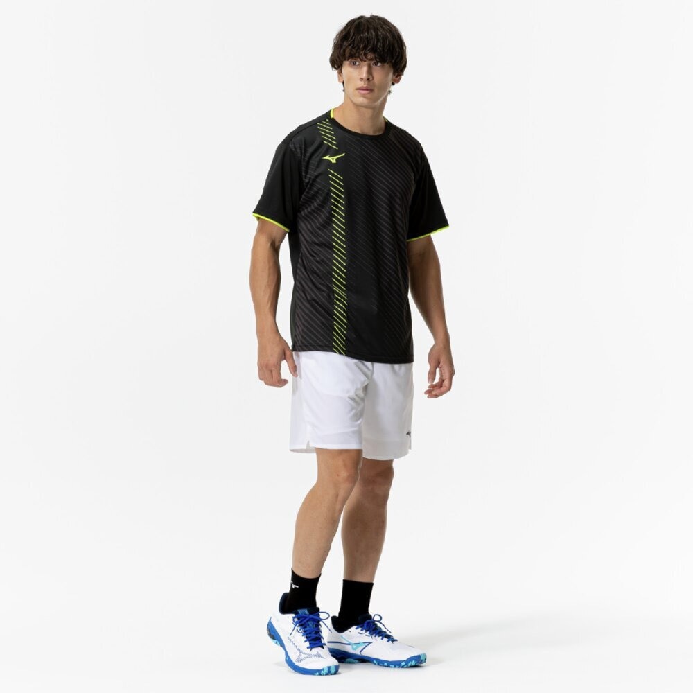 ミズノ（MIZUNO）（メンズ、レディース）テニスウェア ゲームシャツ 62JAC02609
