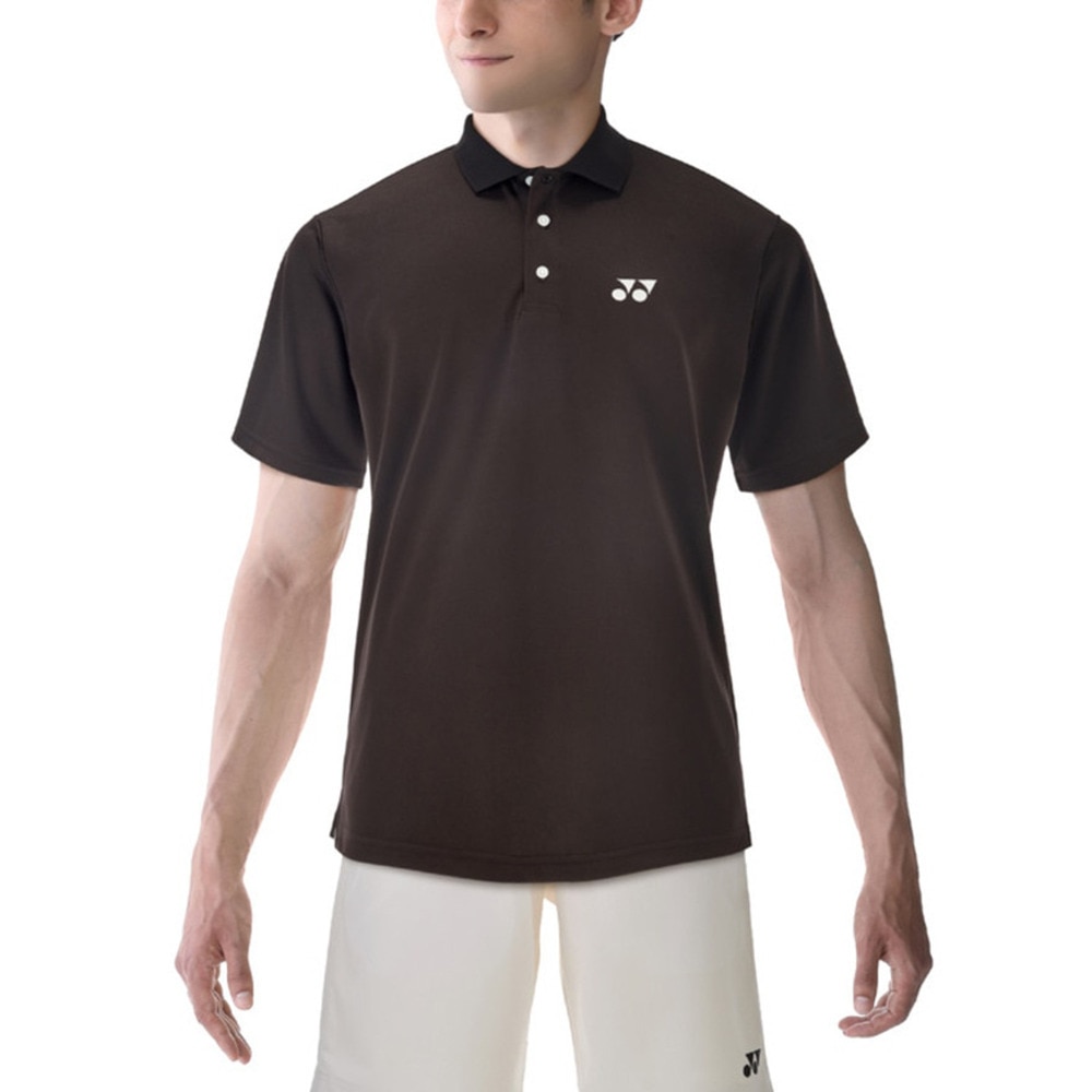 ヨネックス（YONEX）（メンズ、レディース）テニスウェア UVカット ゲームシャツ 10800-007 速乾