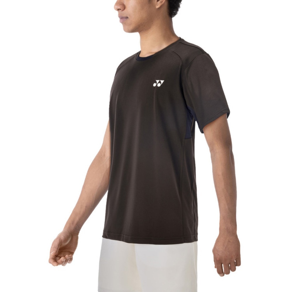 ヨネックス（YONEX）（メンズ、レディース）テニスウェア UVカット ゲームシャツ 10810-007 速乾