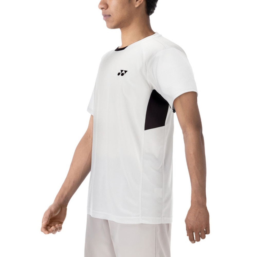 ヨネックス（YONEX）（メンズ、レディース）テニスウェア UVカット ゲームシャツ 10810-011 速乾