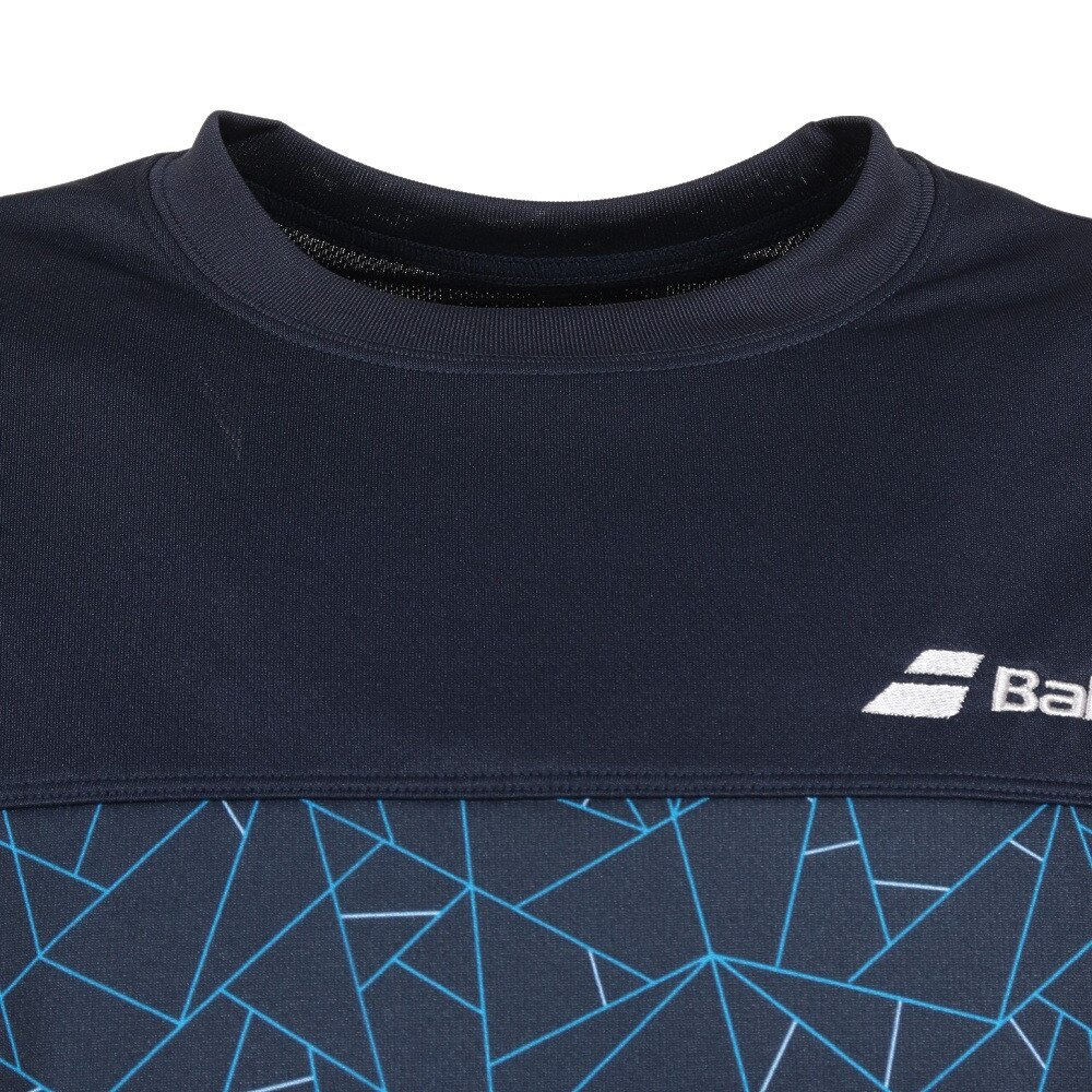 バボラ（BABOLAT）（メンズ）テニスウェア プラ 半袖シャツ BUP3505 NV