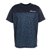 バボラ（BABOLAT）（メンズ）テニスウェア プラ 半袖シャツ BUP3505 NV