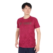 (メンズ、レディース)テニスウェア ドライTシャツ 吸水 速乾 半袖 16715-037