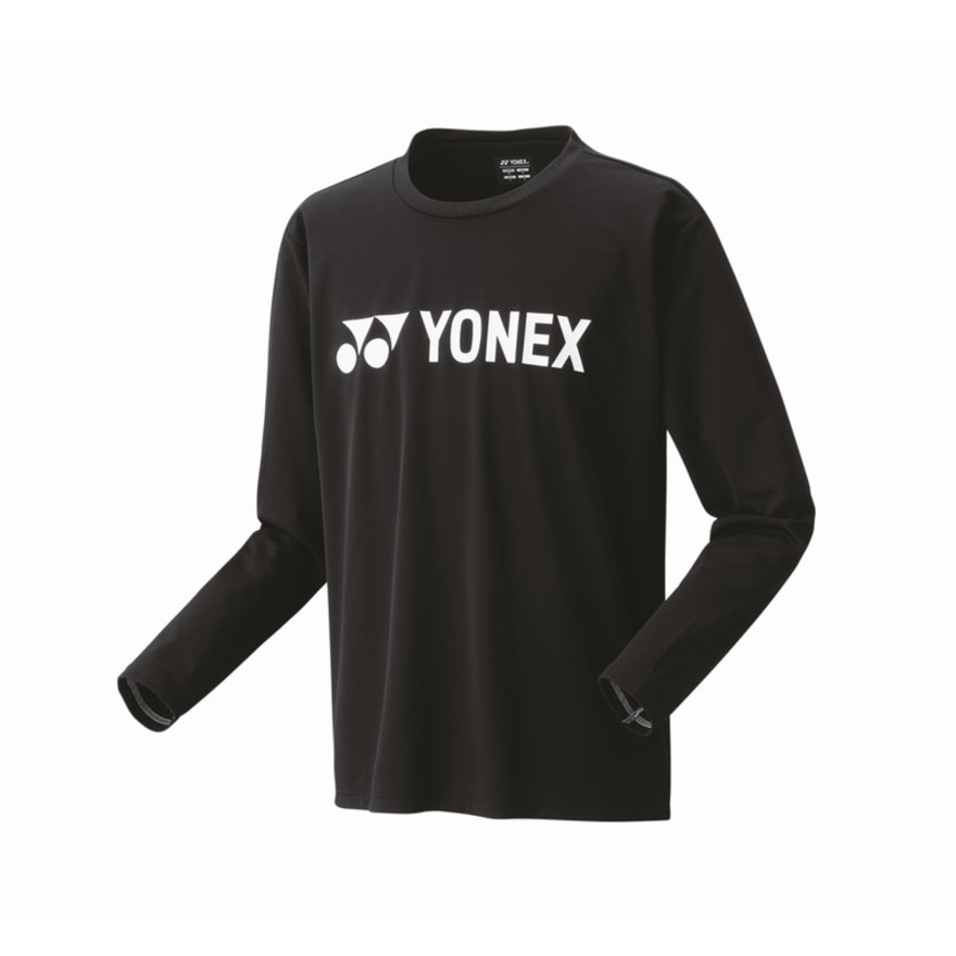 ヨネックス（YONEX）（メンズ、レディース）テニスウェア ユニ長袖Tシャツ 16802-007 速乾 UVカット