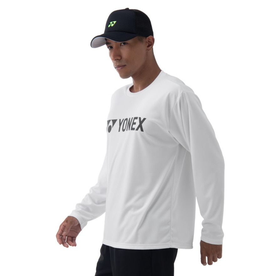 ヨネックス（YONEX）（メンズ、レディース）テニスウェア ユニ長袖Tシャツ 16802-011