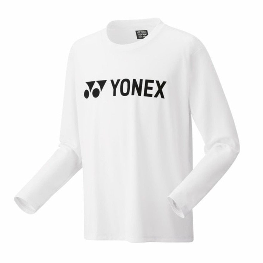 ヨネックス（YONEX）（メンズ、レディース）テニスウェア ユニ長袖Tシャツ 16802-011