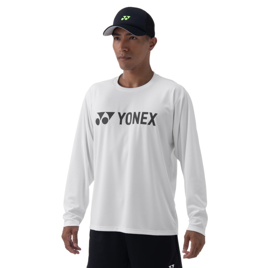 ヨネックス（YONEX）（メンズ、レディース）テニスウェア ユニ長袖Tシャツ 16802-011