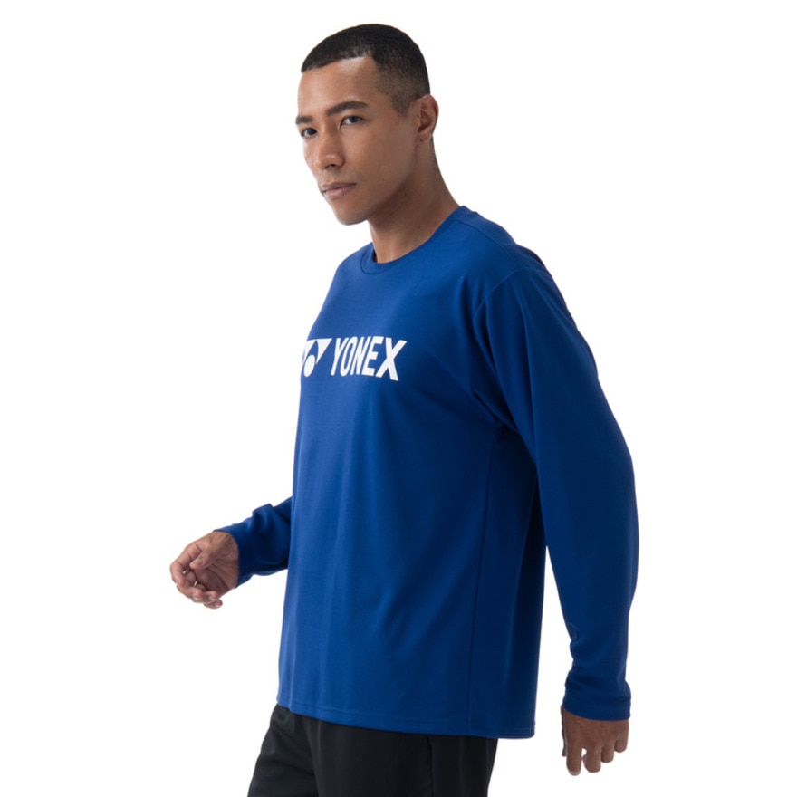 ヨネックス（YONEX）（メンズ、レディース）テニスウェア ユニ長袖Tシャツ 16802-472 速乾 UVカット
