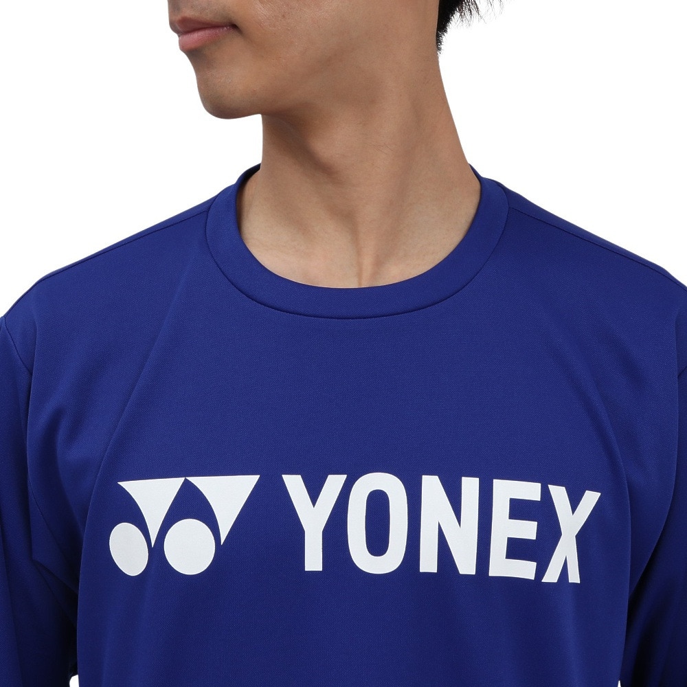 ヨネックス（YONEX）（メンズ、レディース）テニスウェア ユニ長袖Tシャツ 16802-472 速乾 UVカット