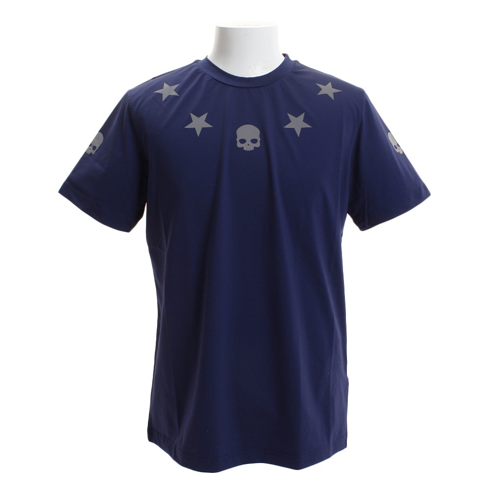 テニス ウェア メンズ Tシャツ 半袖 T00026BNAVY