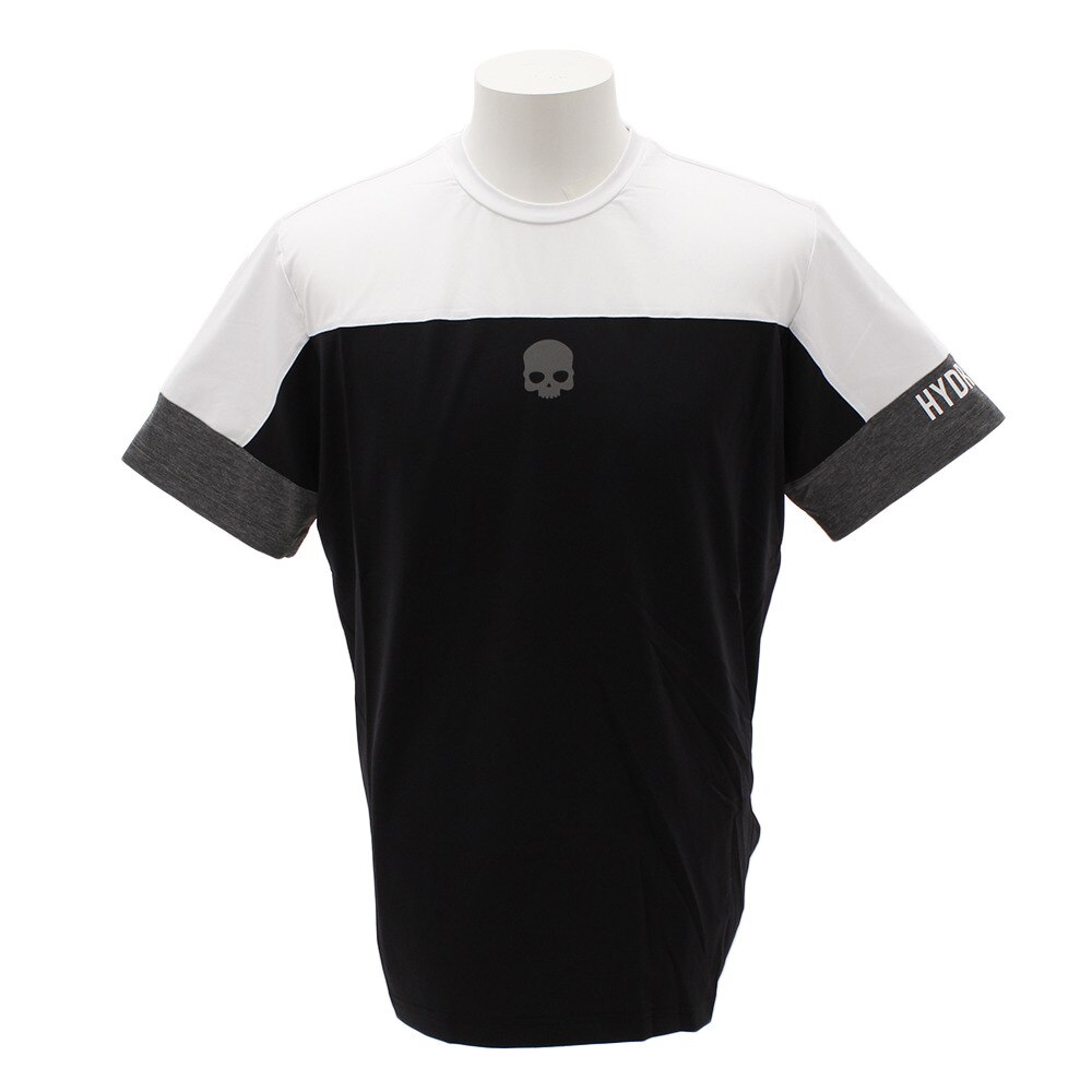 テニス ウェア メンズ Tシャツ 半袖 T00074BK/WT