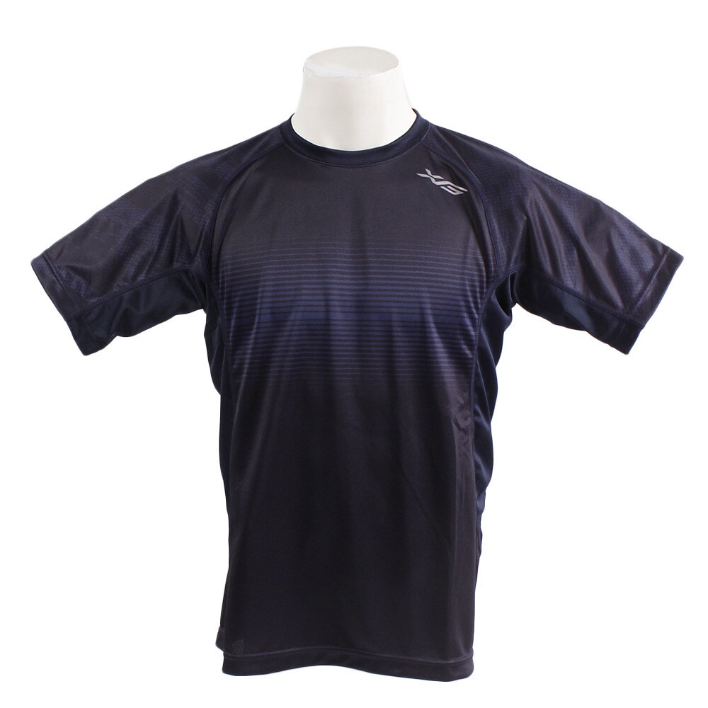  Tシャツ メンズ 半袖 ドライプラス グラフィック 732G9ES3503 NVY