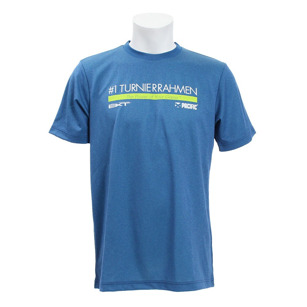  Tシャツ メンズ 半袖 ドライプラス TURNIE PT19SM702 BLU