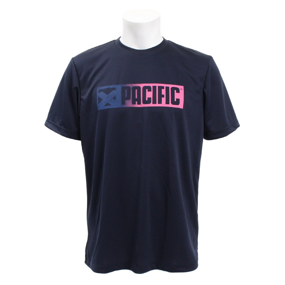 Tシャツ メンズ 半袖 ドライプラス PT19SM703 NVY