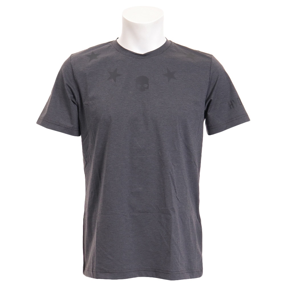 テニス ウェア メンズ Tシャツ 半袖 リフレックス テク スター T00121 BLACK