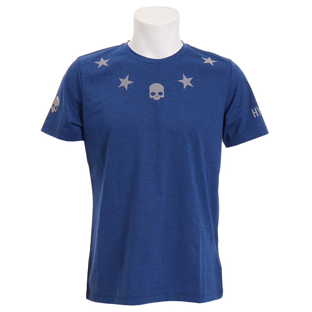テニス ウェア メンズ Tシャツ 半袖 TECH STAR T00121 BLUE画像