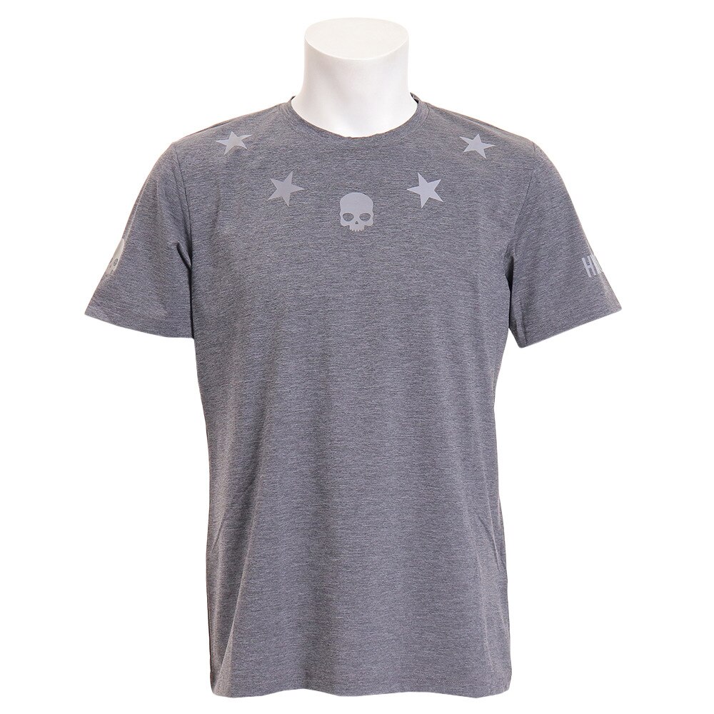 テニス ウェア メンズ Tシャツ 半袖 テク スター T00121 GREY