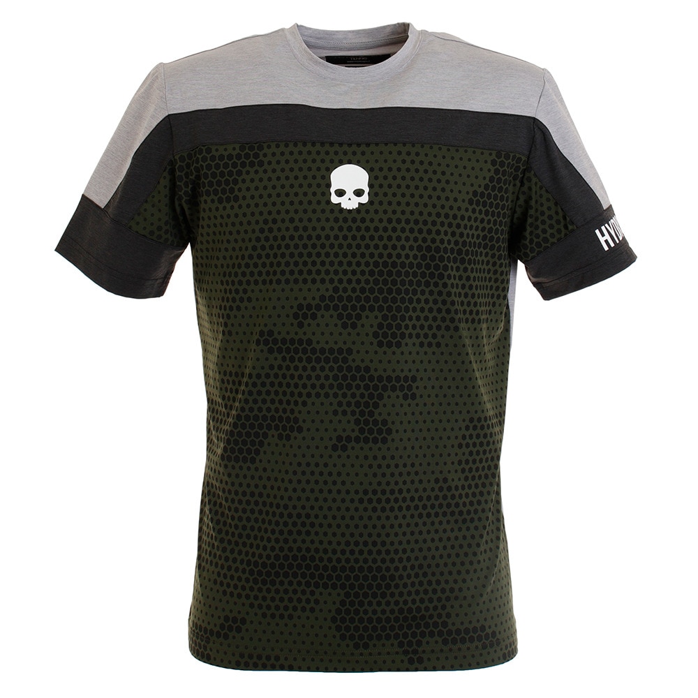 テニス ウェア レディース TSHIRT CAMO Tシャツ T00126 GREEN画像