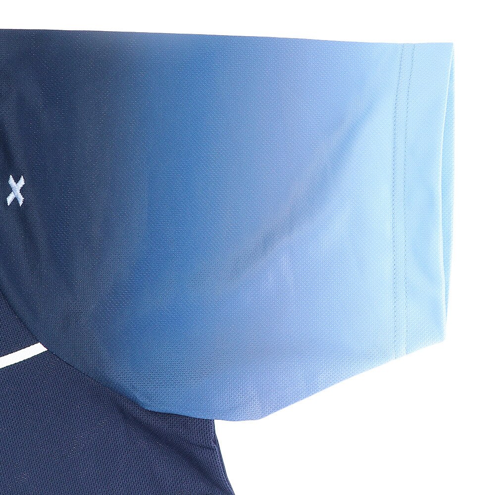 パシフィック｜テニス Tシャツ メンズ 半袖 ドライプラス PT19FM452 NVY - スポーツ用品はスーパースポーツゼビオ