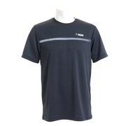パシフィック（PACIFIC）（メンズ）テニス Tシャツ メンズ 半袖 ドライプラス PT19FM601 BLK