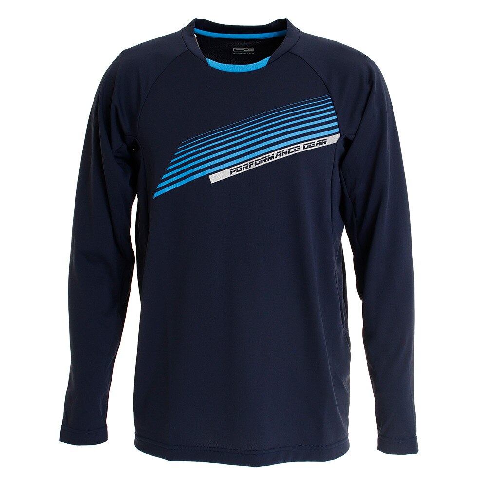 Tシャツ メンズ 半袖 ドライプラス ロング 732PG9ES6243 NVY