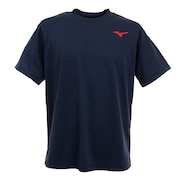 ミズノ（MIZUNO）（メンズ）テニス Tシャツ メンズ 半袖Tシャツ 62JA0Z0186