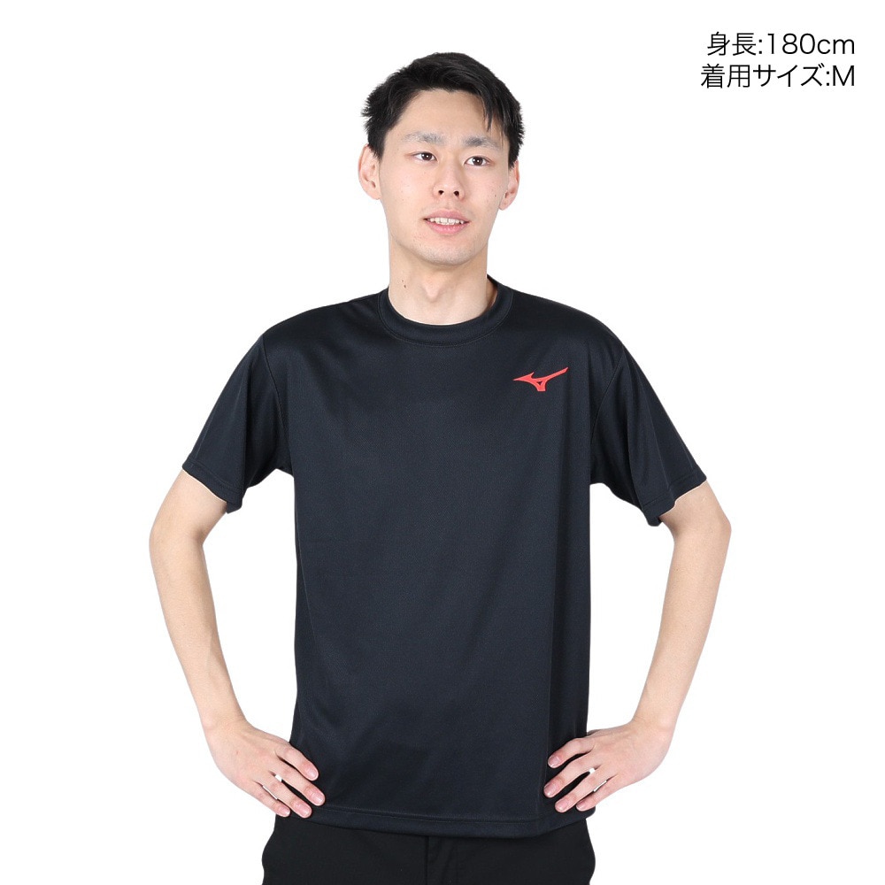 ミズノ（MIZUNO）（メンズ）テニス Tシャツ メンズ 半袖Tシャツ 62JA0Z0196