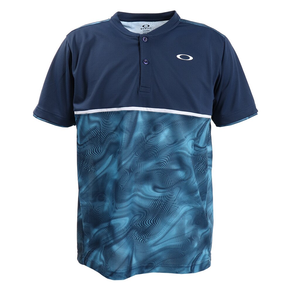  Tシャツ メンズ 半袖 Slant Graphic Henry 1.0 FOA400857-6ZZ