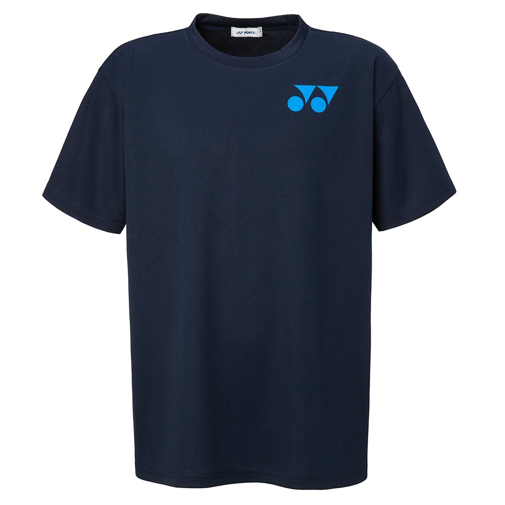 テニスウェア Tシャツ メンズ RWX20001-019 半袖 吸汗速乾 ワンポイントロゴ ネイビー