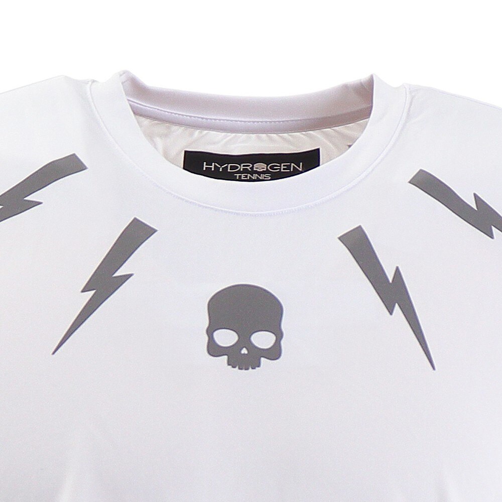 ハイドロゲン（HYDROGEN）（メンズ）テックストーム 半袖Tシャツ T00120 WHT