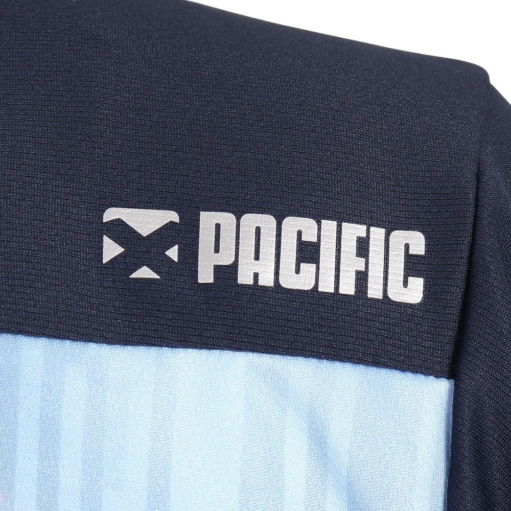パシフィック（PACIFIC）（メンズ）テニスウェア ドライプラス昇華 プリントTシャツ PT21SM401 NVY