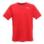 テニスウェア ドライプラス ワンポイント 半袖Tシャツ PT21FM404 RED