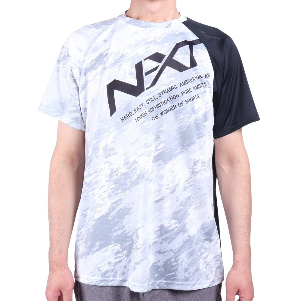 ミズノ（MIZUNO）（メンズ）テニスウェア Tシャツ 62JA2Z1301 速乾