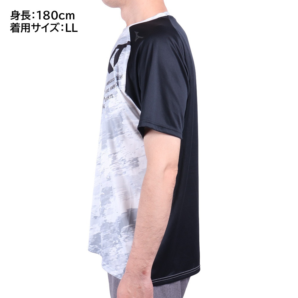 ミズノ（MIZUNO）（メンズ）テニスウェア Tシャツ 62JA2Z1301 速乾