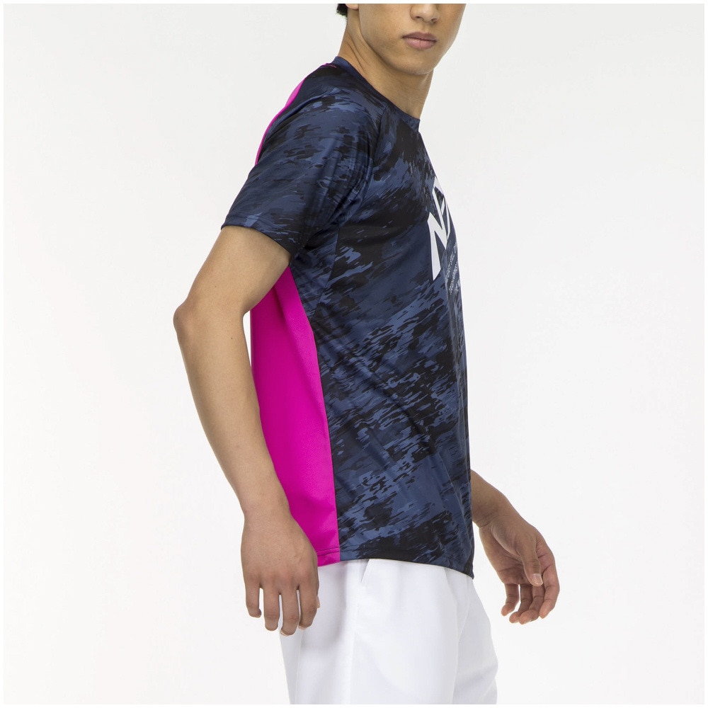 ミズノ（MIZUNO）（メンズ）テニスウェア Tシャツ 62JA2Z1314 速乾