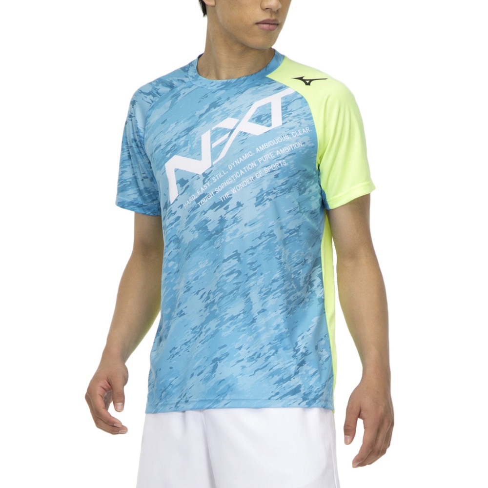 ミズノ（MIZUNO）（メンズ）テニスウェア Tシャツ 62JA2Z1324 速乾