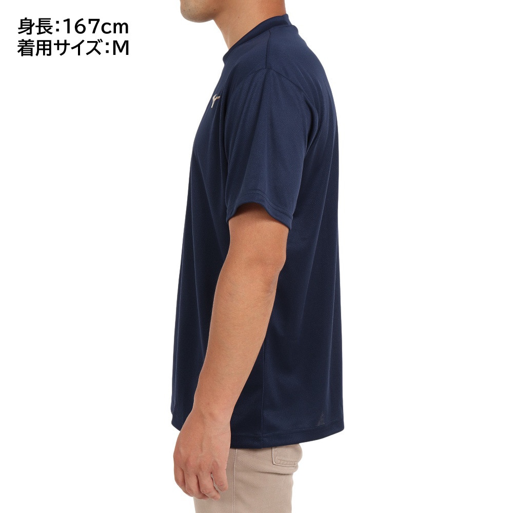 ミズノ（MIZUNO）（メンズ）テニスウェア 半袖Tシャツ 62JA0Z0180