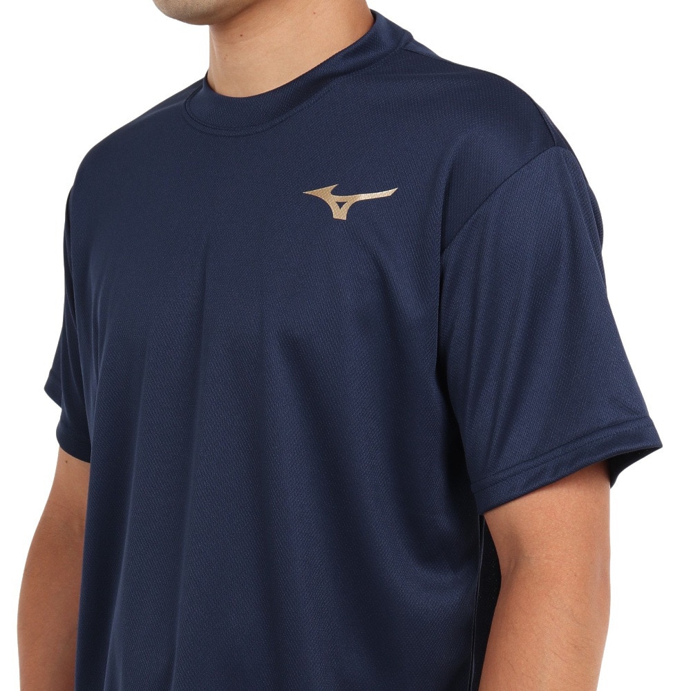ミズノ（MIZUNO）（メンズ）テニスウェア 半袖Tシャツ 62JA0Z0180 速乾