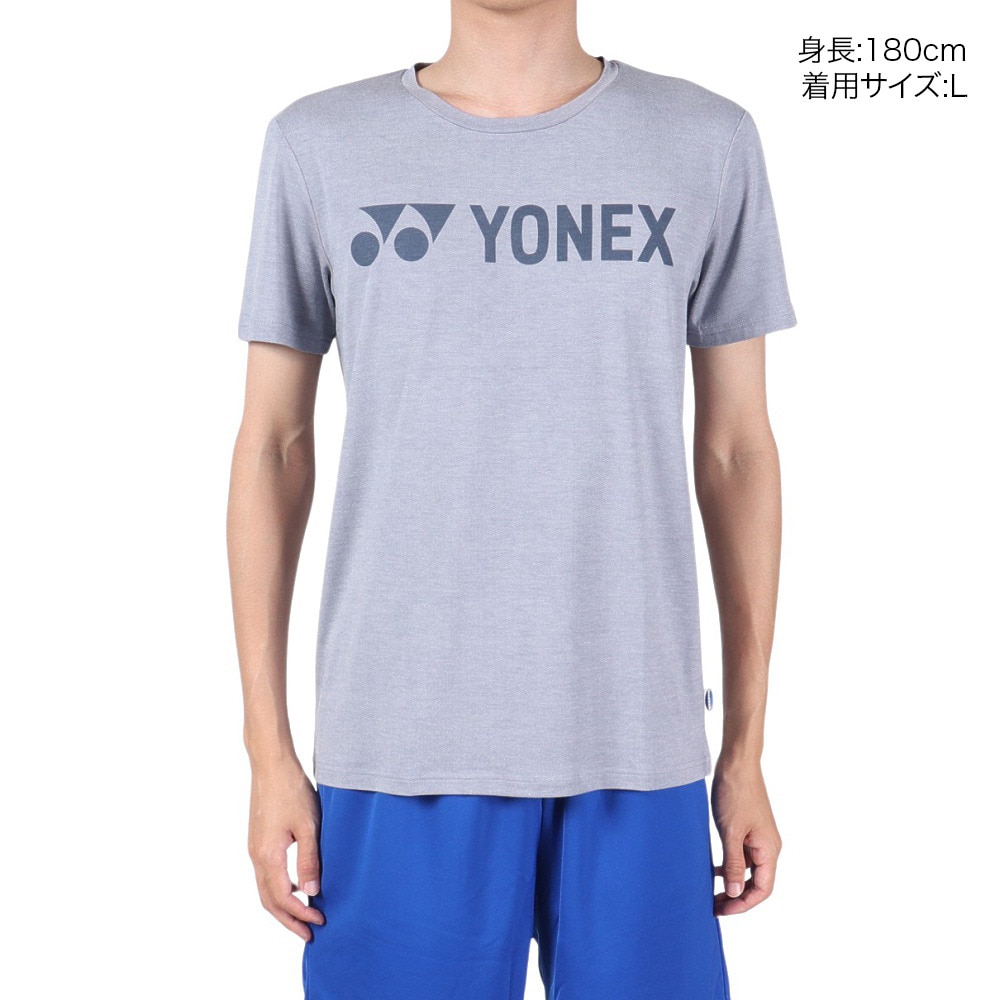 ヨネックス（YONEX）（メンズ）テニスウェア バドミントン 半袖 Tシャツ 16595-019 速乾