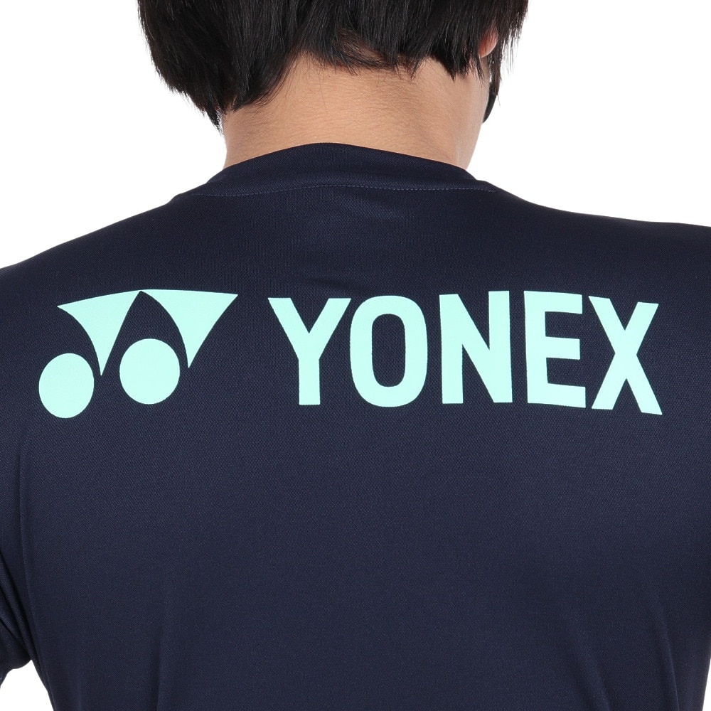 ヨネックス（YONEX）（メンズ、レディース）テニスウェア ワンポイントTシャツ RWX22001-019