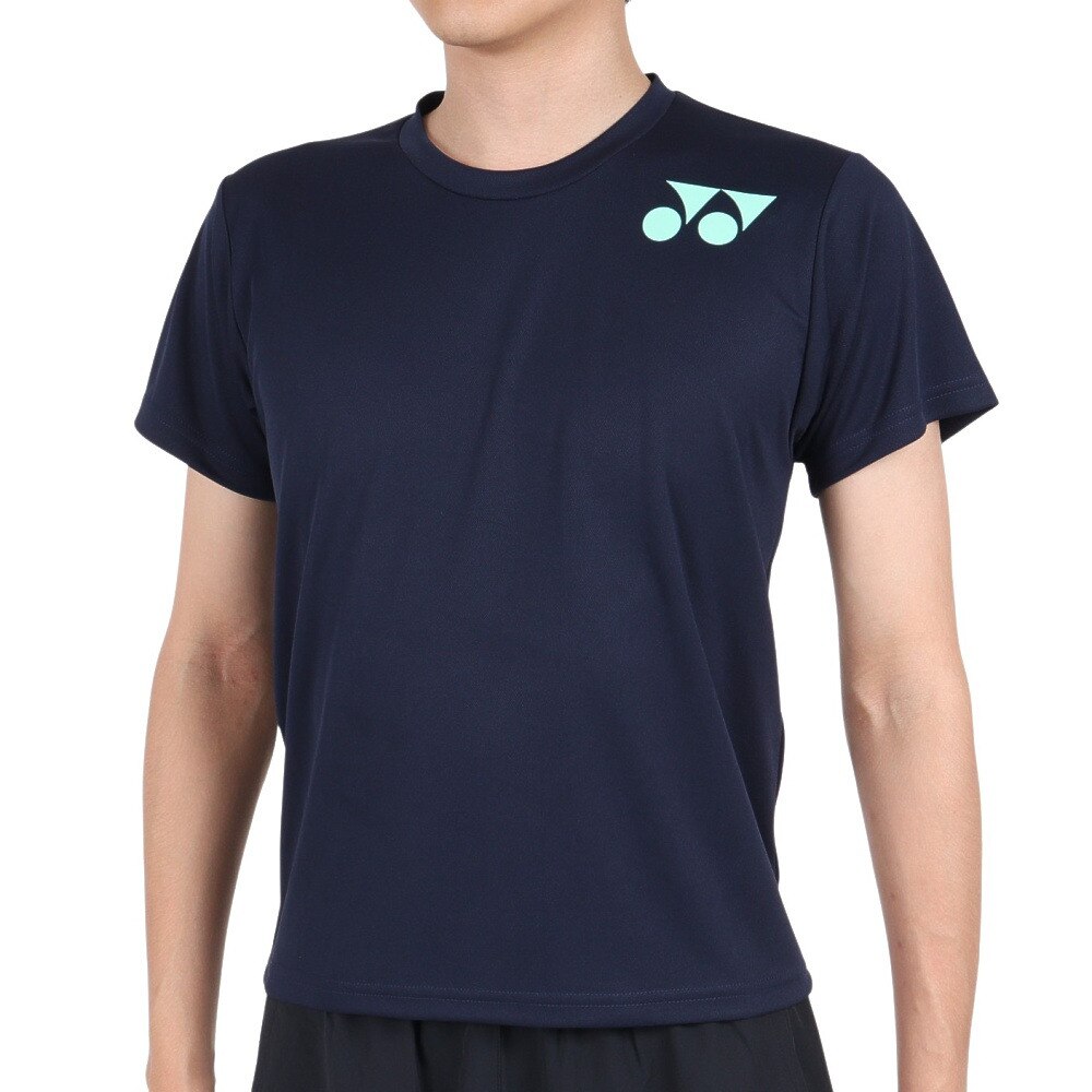 ヨネックス（YONEX）（メンズ、レディース）テニスウェア ワンポイントTシャツ RWX22001-019