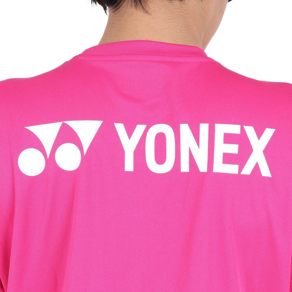 ヨネックス（YONEX）（メンズ、レディース）テニスウェア ワンポイントTシャツ RWX22001-654