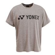 ヨネックス（YONEX）（メンズ）テニスウェア 杢Tシャツ RWX22002-010