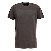 パフォーマンスギア（PG）（メンズ）テニスウェア 冷感 ジャガード半袖Tシャツ 732PG2TJ7600 BLK