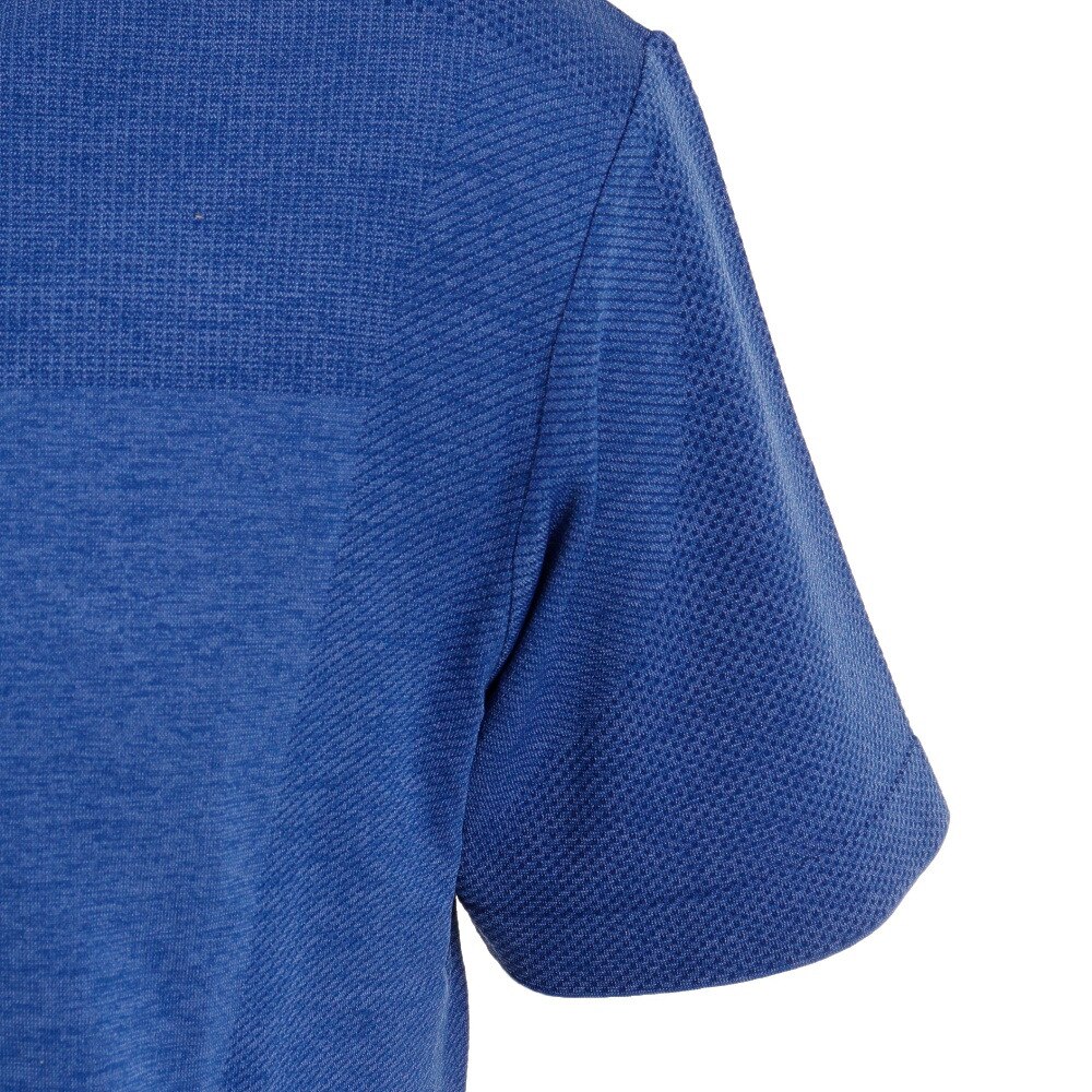 PG（メンズ）テニスウェア 冷感 ジャガード半袖Tシャツ 732PG2TJ7600 BLU