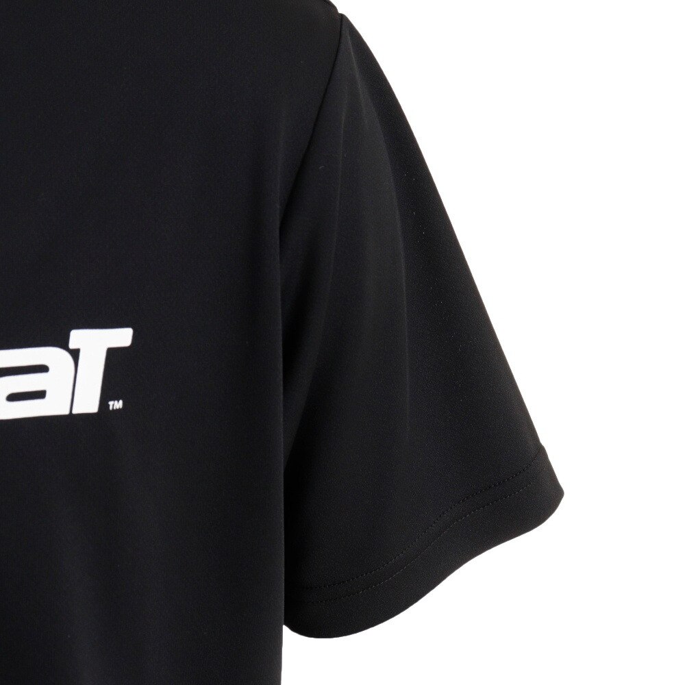 バボラ（BABOLAT）（メンズ）テニスウェア CLUBショートスリーブシャツ BUP1510C BK 速乾