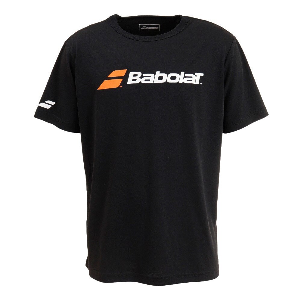 バボラ（BABOLAT）（メンズ）テニスウェア CLUBショートスリーブシャツ BUP1510C BK