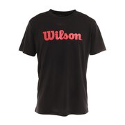 ウイルソン（Wilson）（メンズ）テニスウェア ビッグロゴドライTシャツ 412240-BK