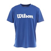 ウイルソン（Wilson）（メンズ）テニスウェア ビッグロゴドライTシャツ 412240-BL